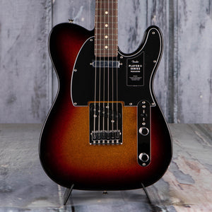 Fender Limited Edition Player II Telecaster Electric Guitar, Sparkle 3-Color Sunburst, front closeup