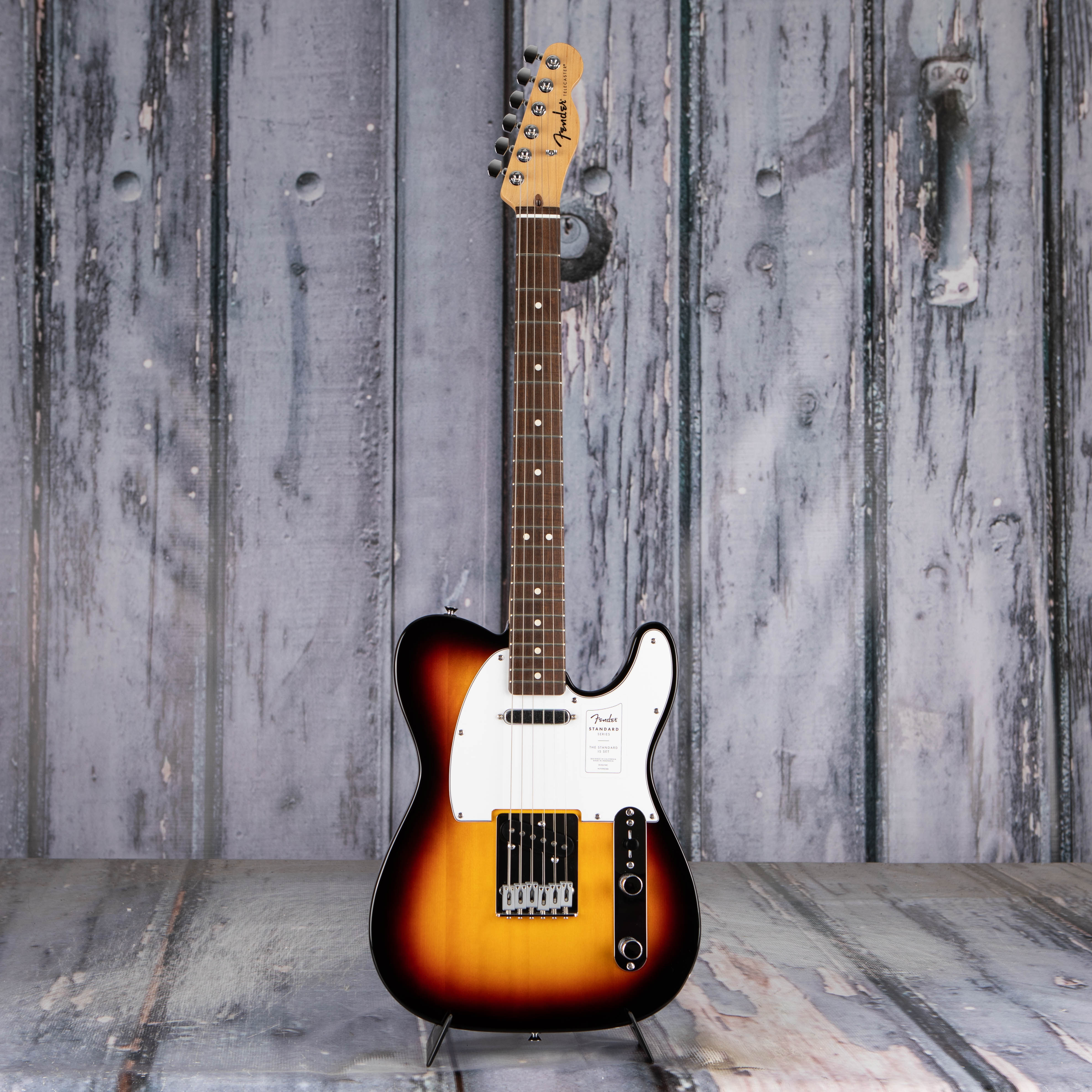 Fender Standard Telecaster Electric Guitar, 3-Color Sunburst, front