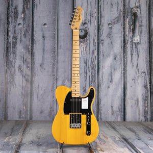 Fender Standard Telecaster Electric Guitar, Butterscotch Blonde, front