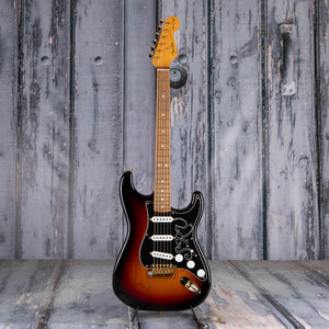 Fender Stevie Ray Vaughan Stratocaster Electric Guitar, 3-Color Sunburst, front