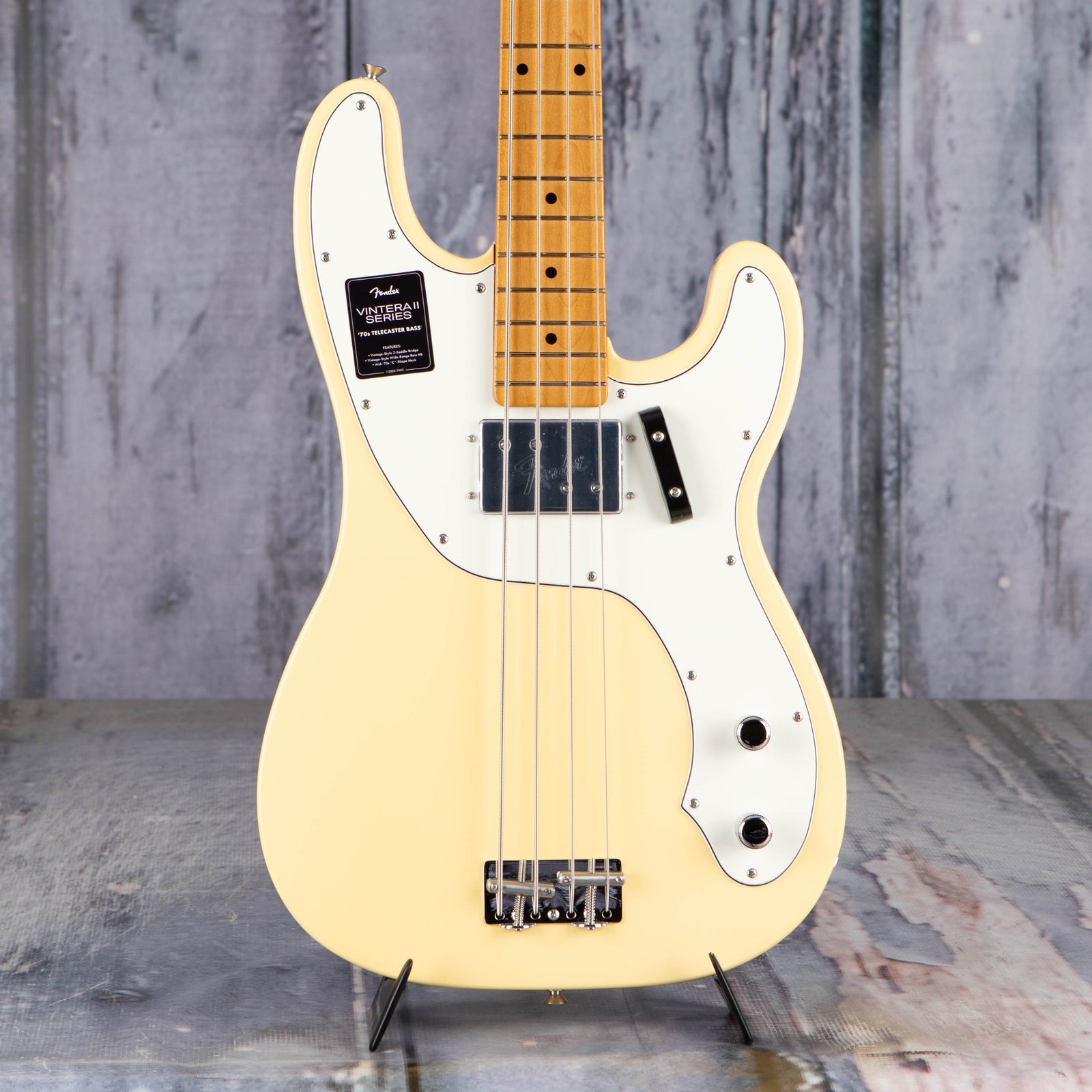 Fender Vintera II '70s Telecaster Bass, Vintage White | For Sale