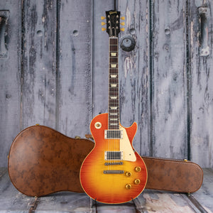 Gibson Custom Shop 1959 Les Paul Standard Reissue Murphy Lab Ultra Light Aged Electric Guitar, Sunrise Teaburst, case