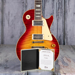 Gibson Custom Shop 1959 Les Paul Standard Reissue Murphy Lab Ultra Light Aged Electric Guitar, Factory Burst, coa