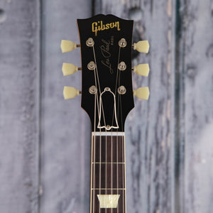 Gibson Custom Shop '57 Les Paul Standard VOS Electric Guitar, Gold Top, front headstock