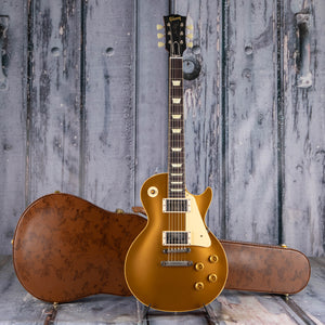 Gibson Custom Shop '57 Les Paul Standard VOS Electric Guitar, Gold Top, case