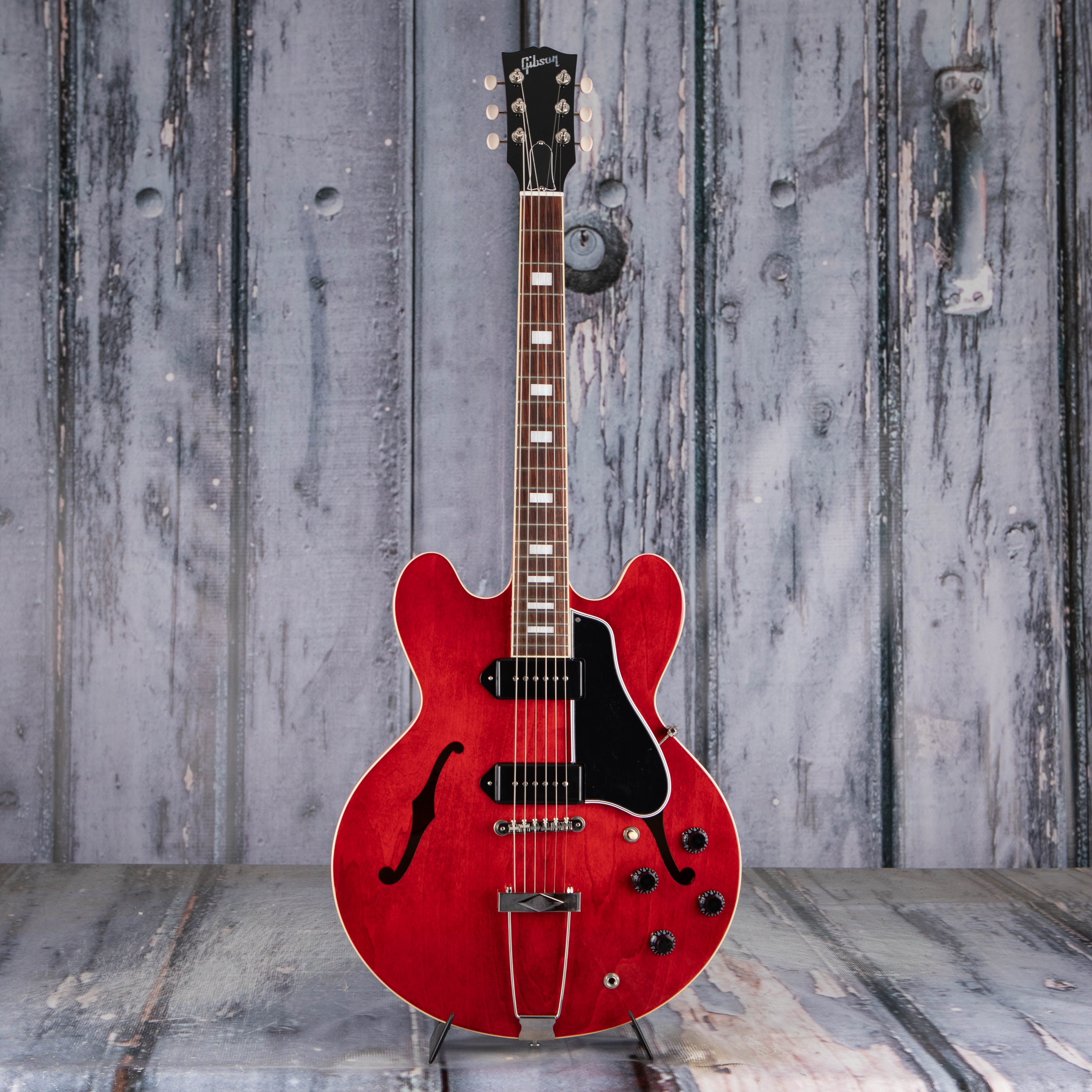 Gibson ES-330 Hollowbody Guitar, Sixties Cherry, front