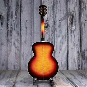 Gibson SJ-200 Standard Acoustic/Electric Guitar, Tri Burst, back