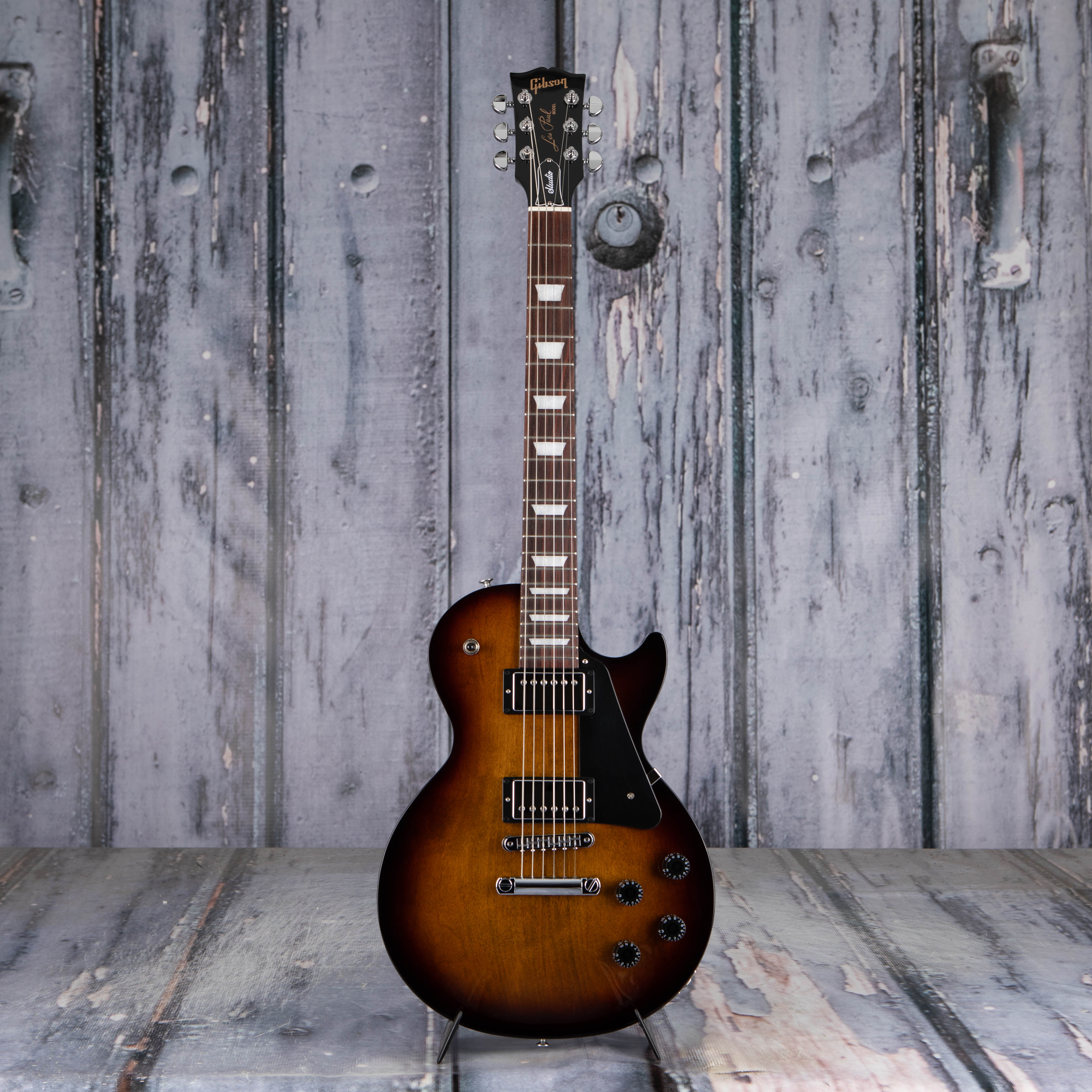 Gibson USA Les Paul Studio Electric Guitar, Smokehouse Burst, front
