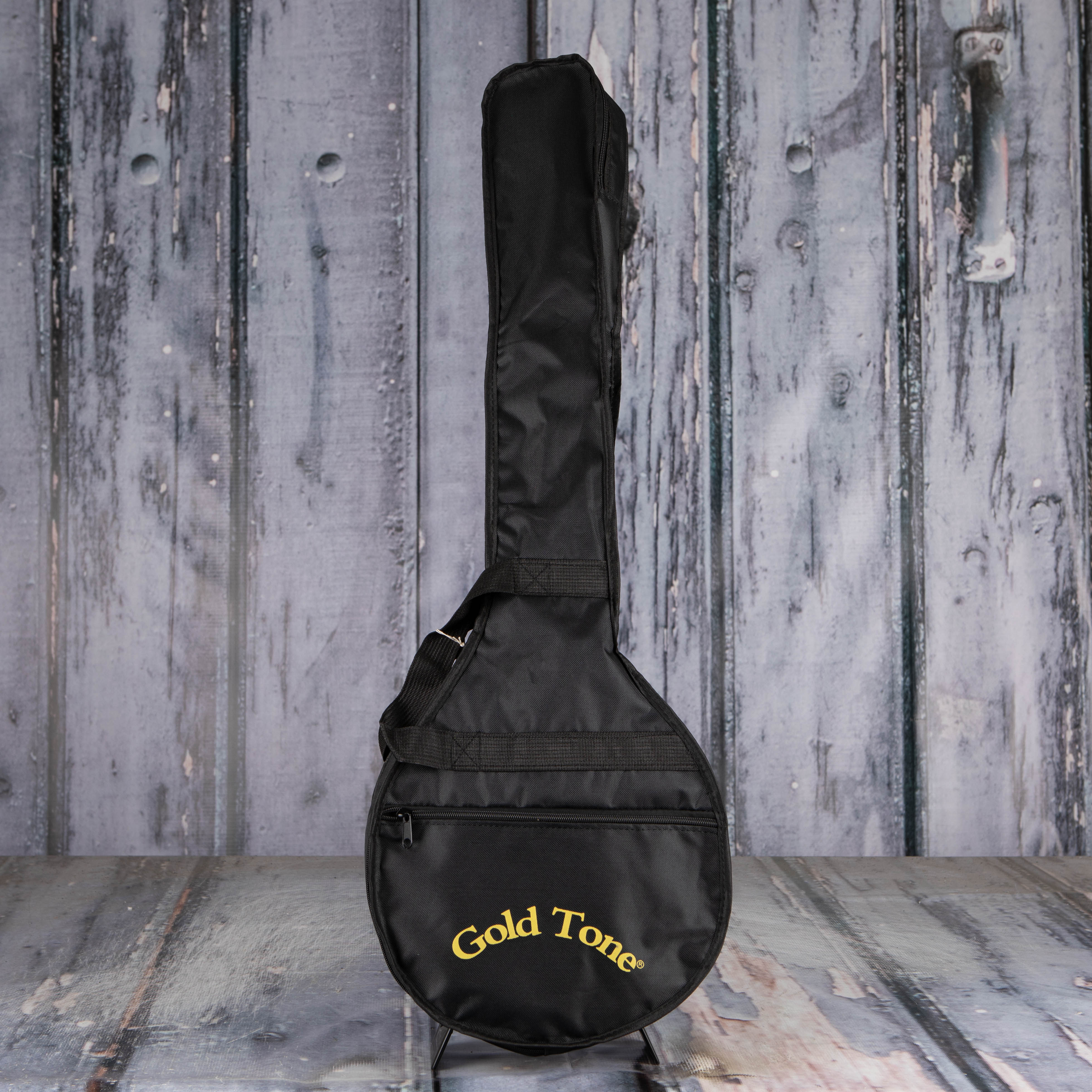 Gold Tone AC-12 Acoustic Composite Banjo, Black, bag