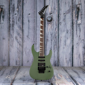 Jackson X Series Soloist SL3X DX Electric Guitar, Matte Army Drab, front