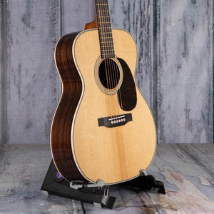 Martin 00-28 Modern Deluxe Acoustic Guitar, Natural, angle