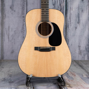 Martin D-12E Dreadnought Acoustic/Electric Guitar, Natural, front closeup