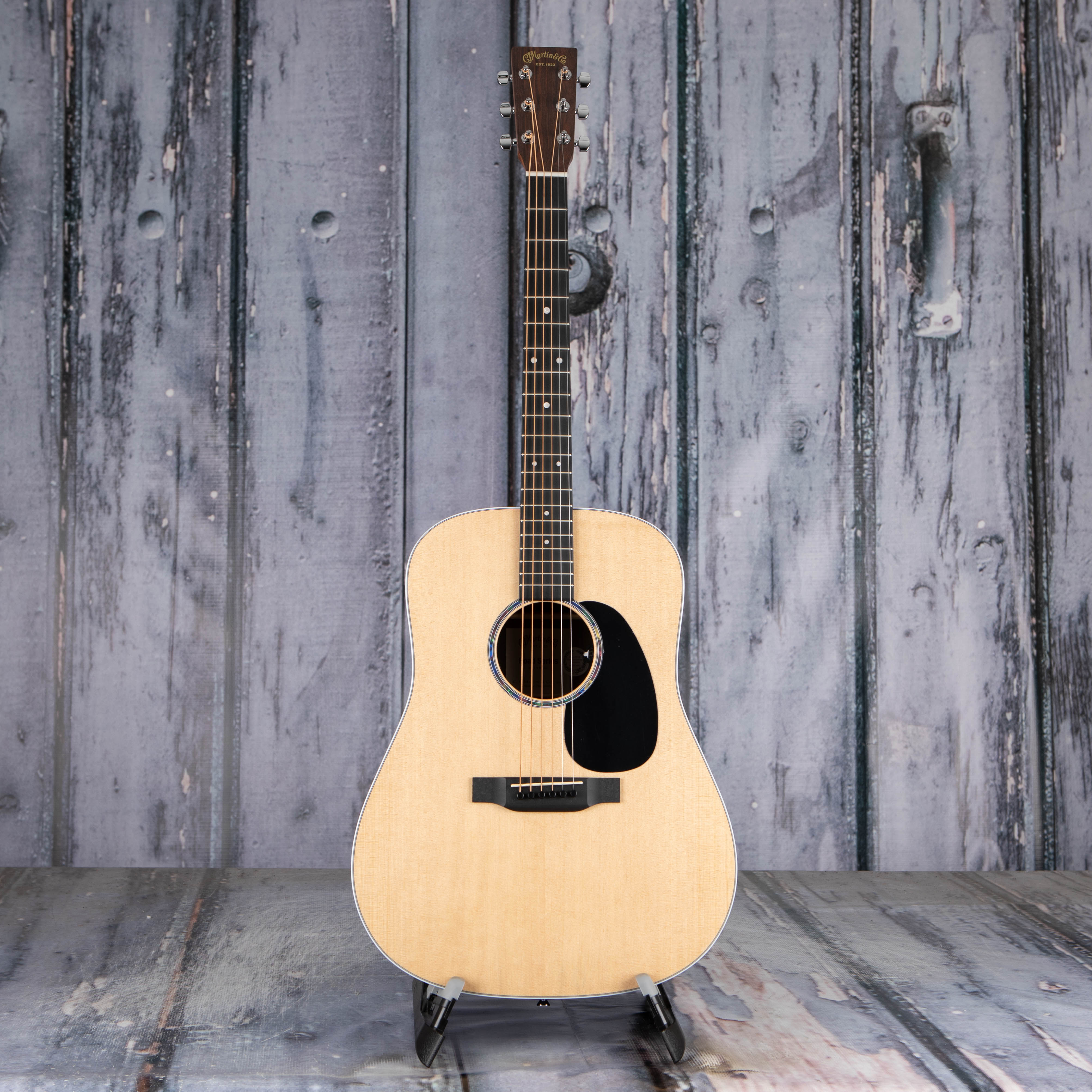 Martin D-13E Ziricote Acoustic/Electric Guitar, Natural, front