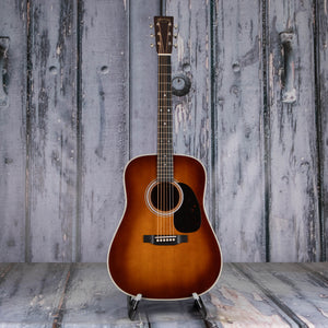 Martin D-28 Acoustic Guitar, Ambertone, front