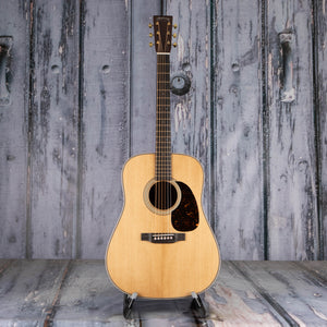 Martin D-28 Modern Deluxe Acoustic Guitar, Natural, front