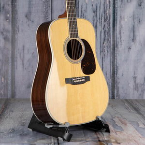 Martin D-35 Acoustic Guitar, Natural, angle