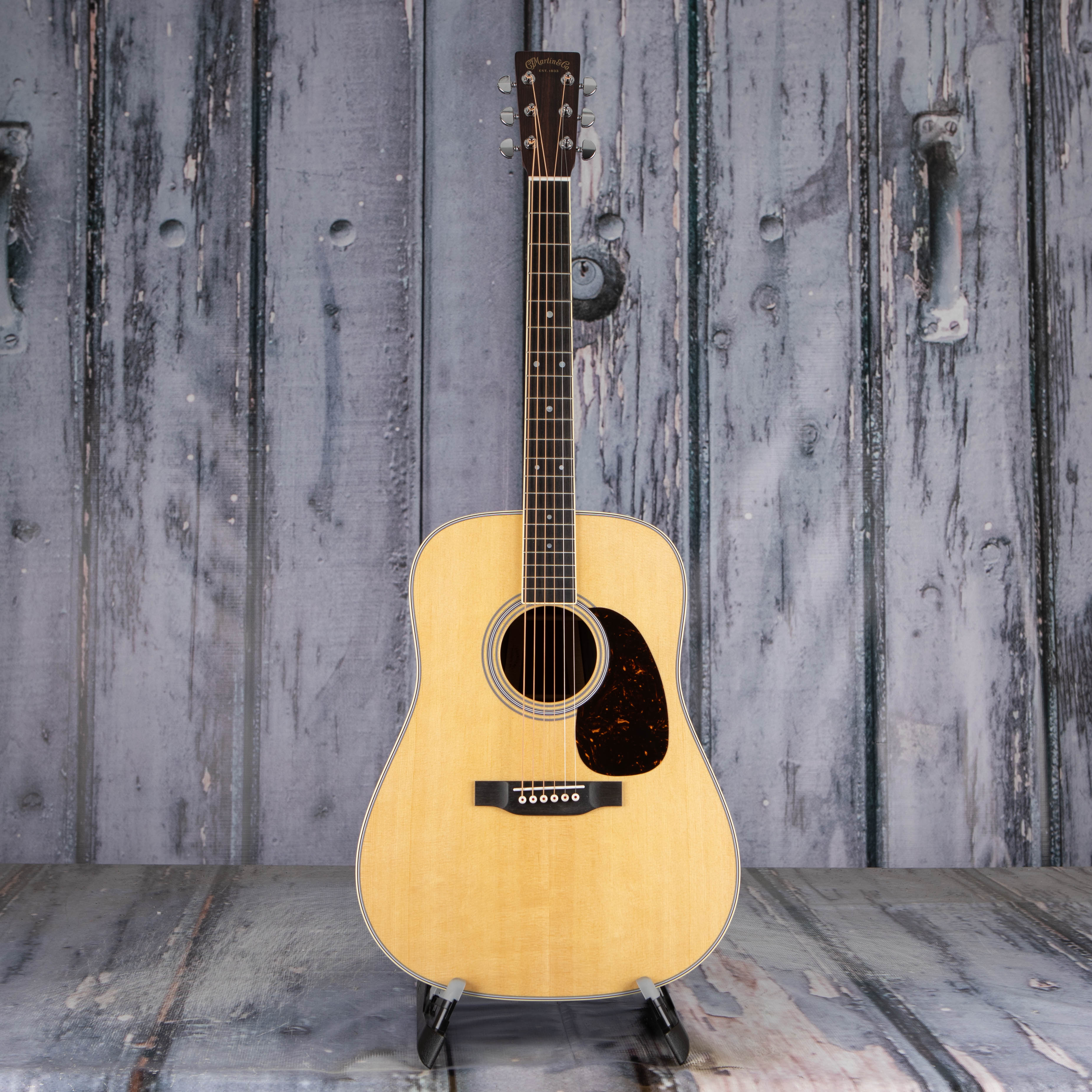 Martin D-35 Acoustic Guitar, Natural, front