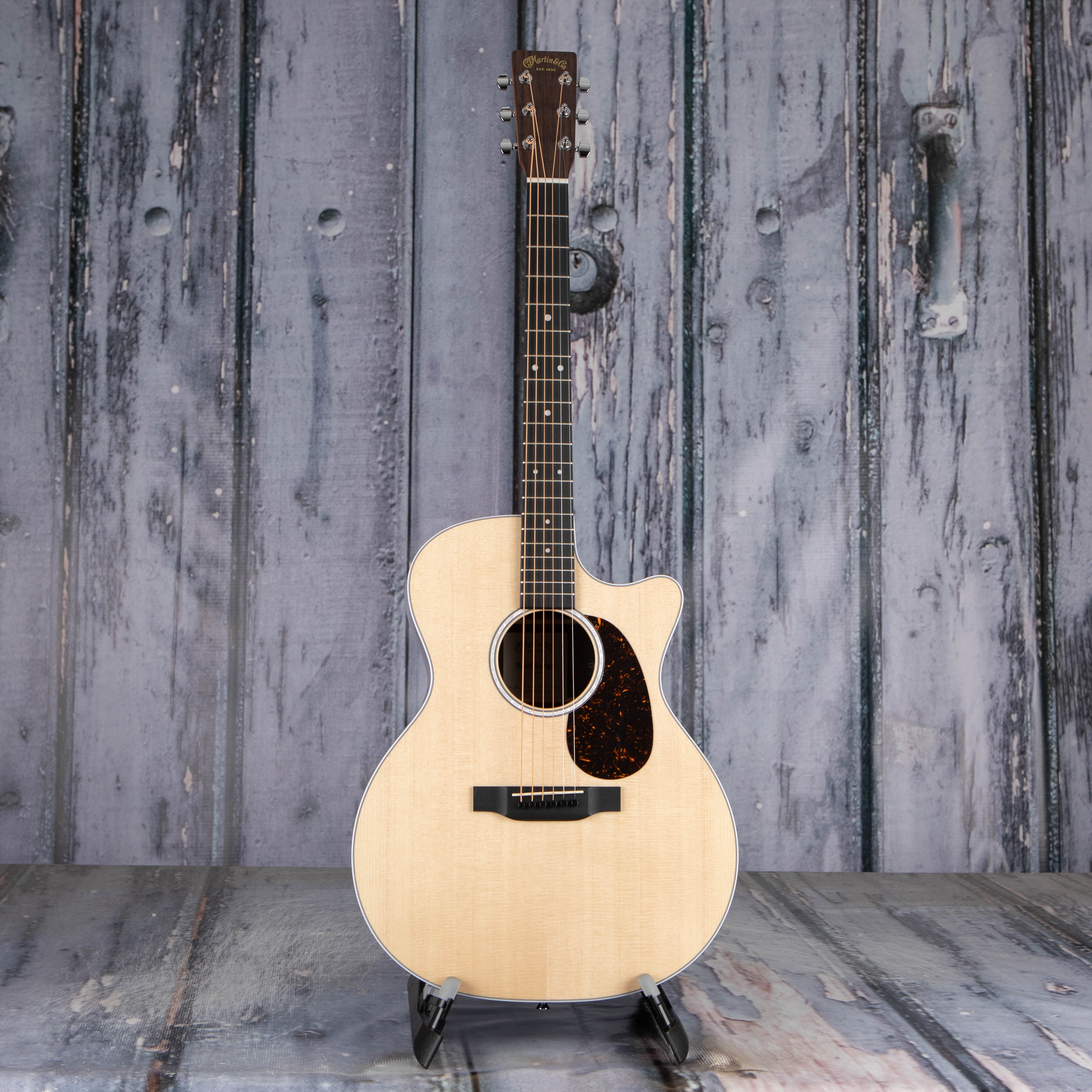 Martin GPC-13E Ziricote Acoustic/Electric Guitar, Natural, front