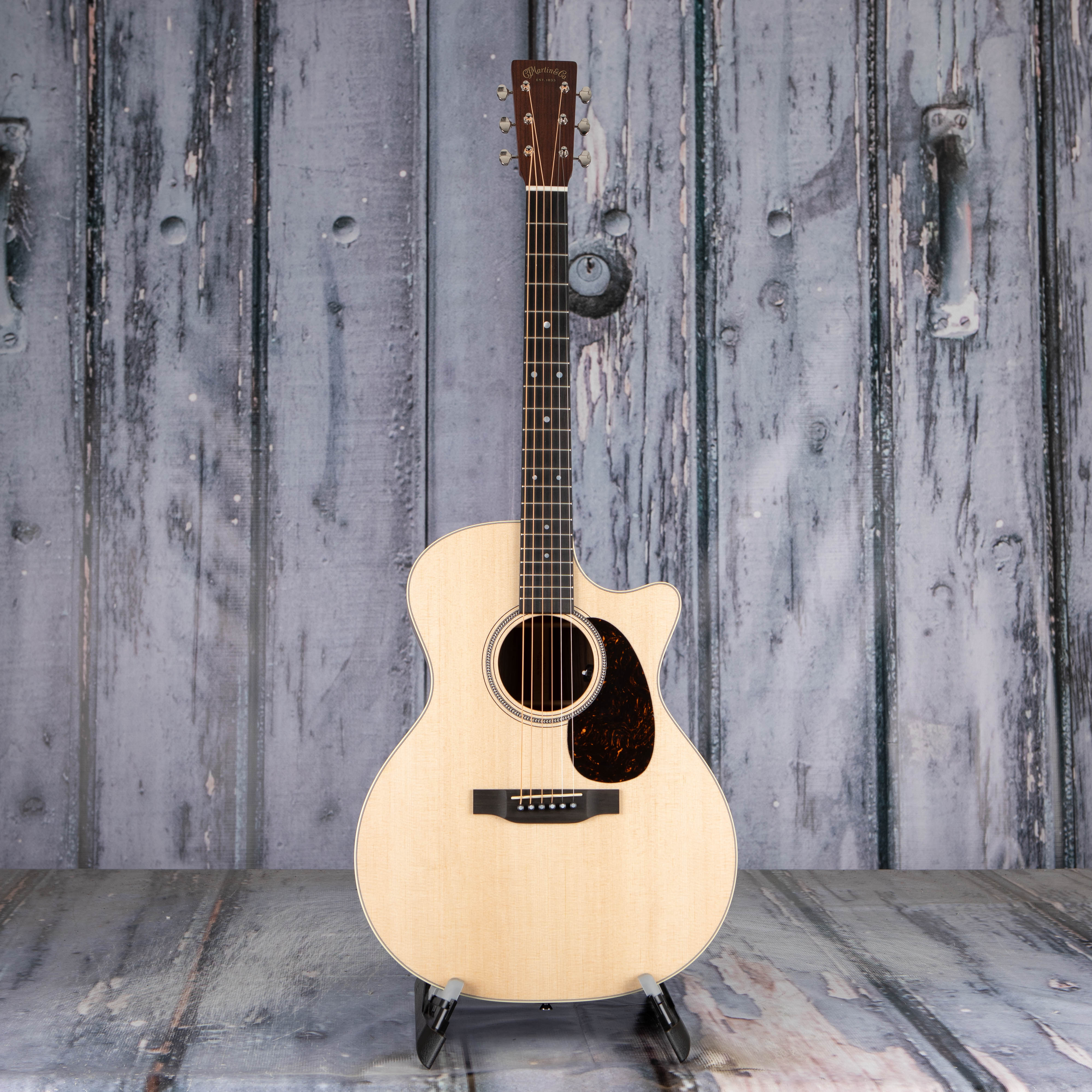 Martin GPC-16E Rosewood Acoustic/Electric Guitar, Satin Natural, front