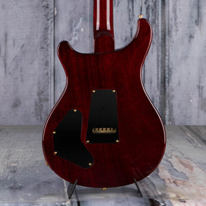 Paul Reed Smith DGT 10-Top David Grissom Signature Model Electric Guitar, Dark Cherry Burst, back closeup