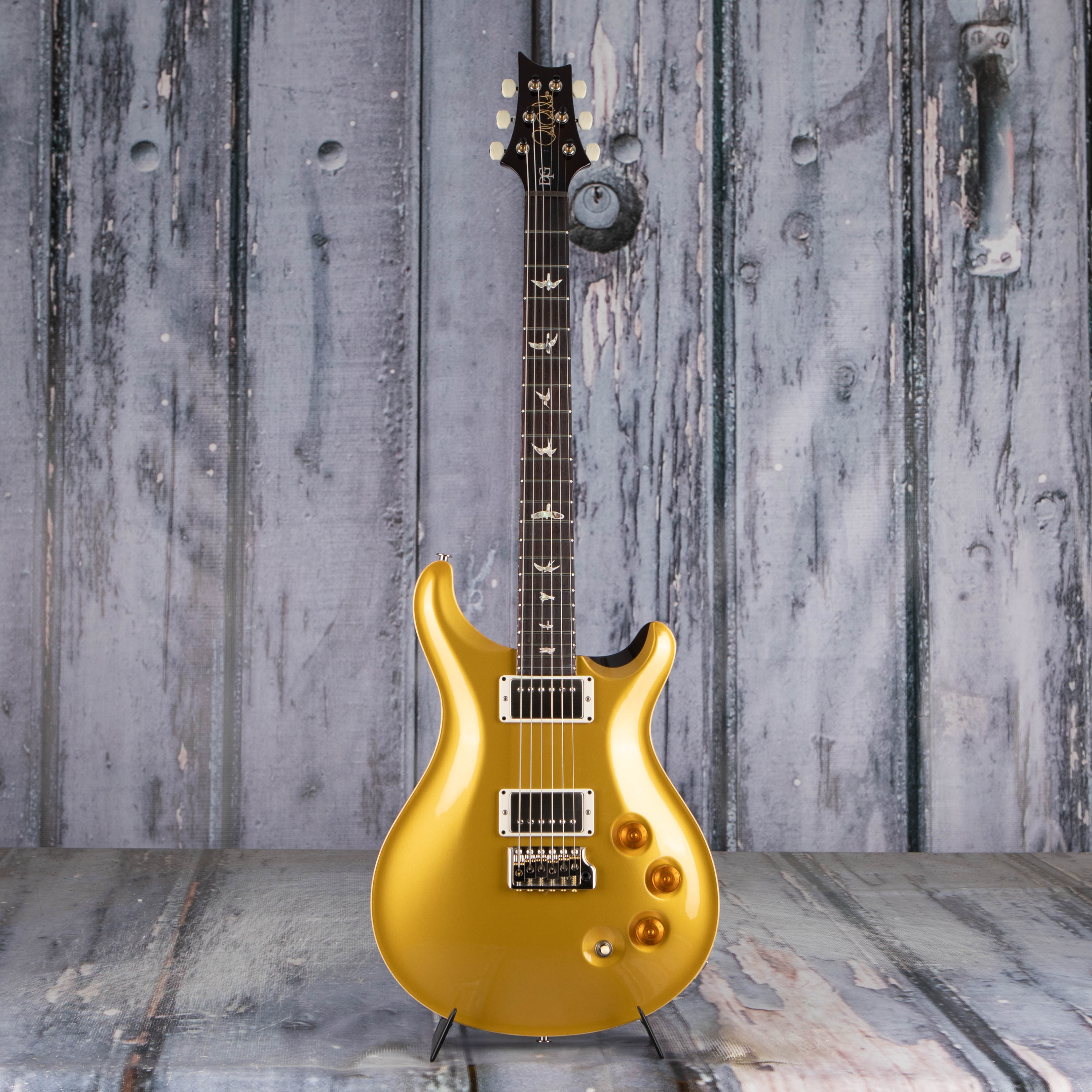 Paul Reed Smith DGT Electric Guitar, Gold Top, front