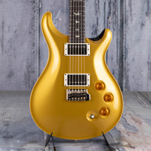 Paul Reed Smith DGT Electric Guitar, Gold Top, front closeup