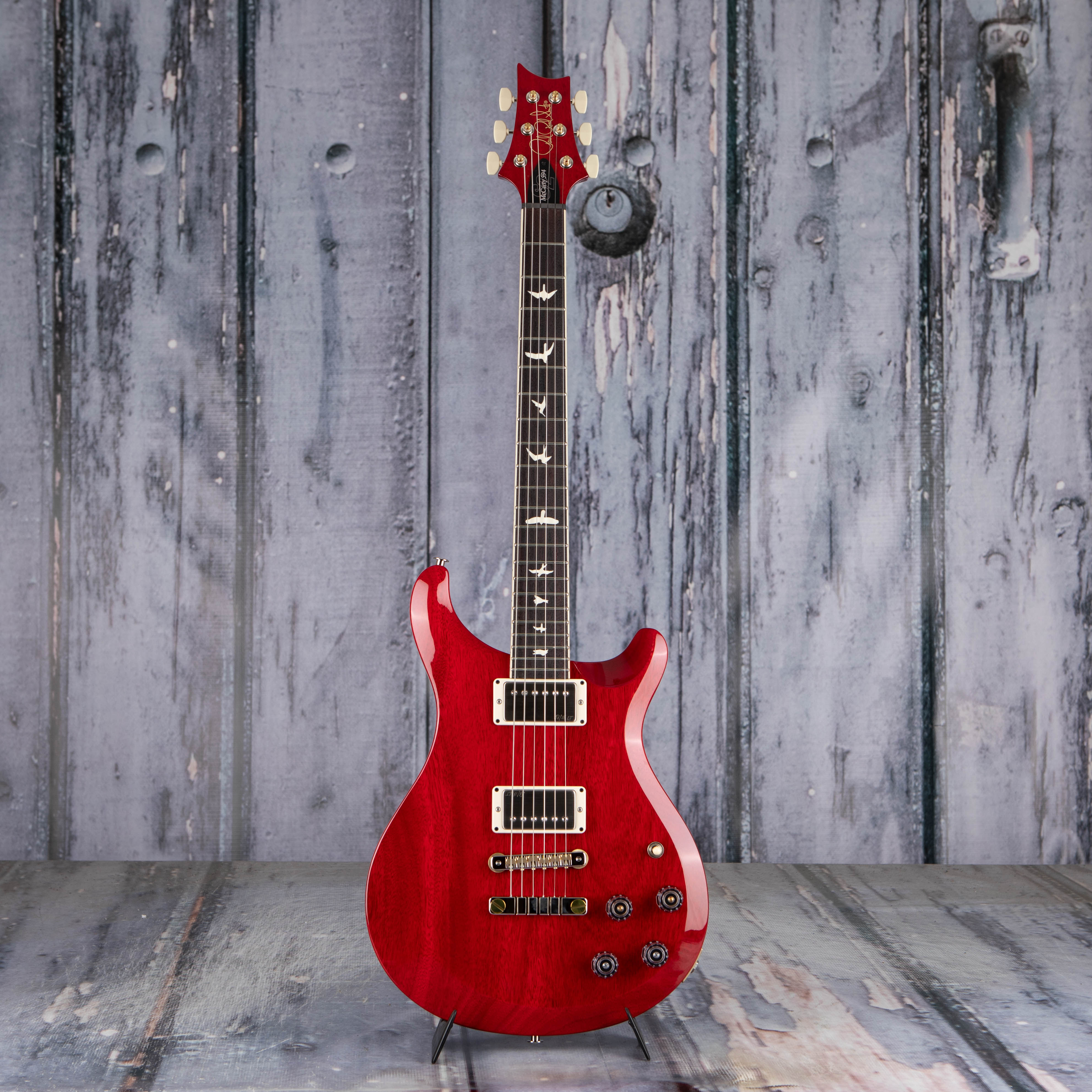 Paul Reed Smith S2 McCarty 594 Thinline Electric Guitar, Vintage Cherry, front