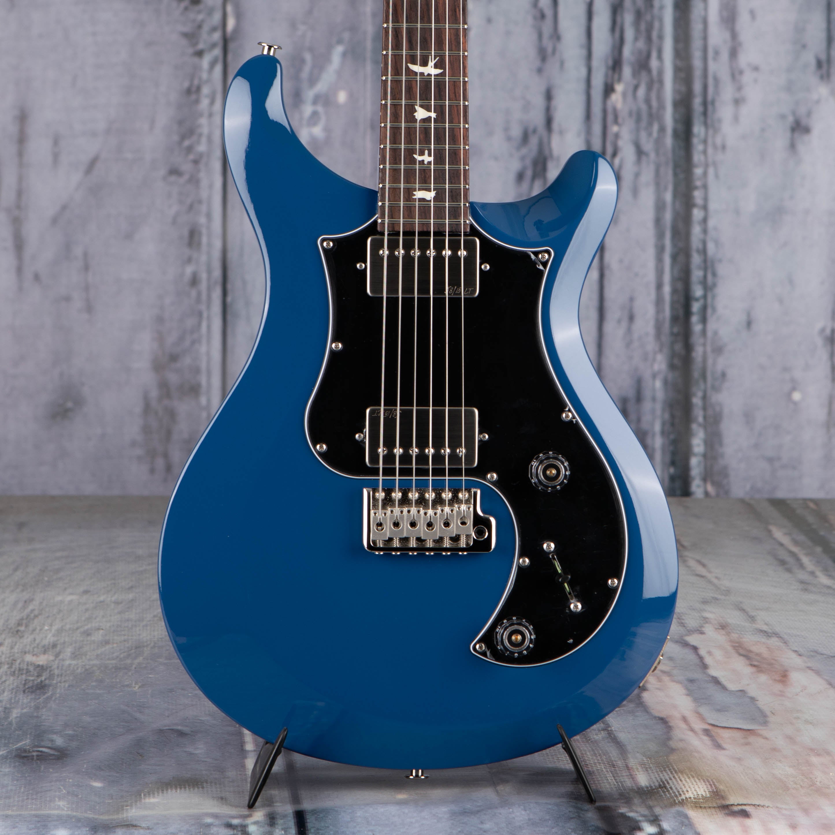 Paul Reed Smith S2 Standard 22 Electric Guitar, Space Blue, front closeup