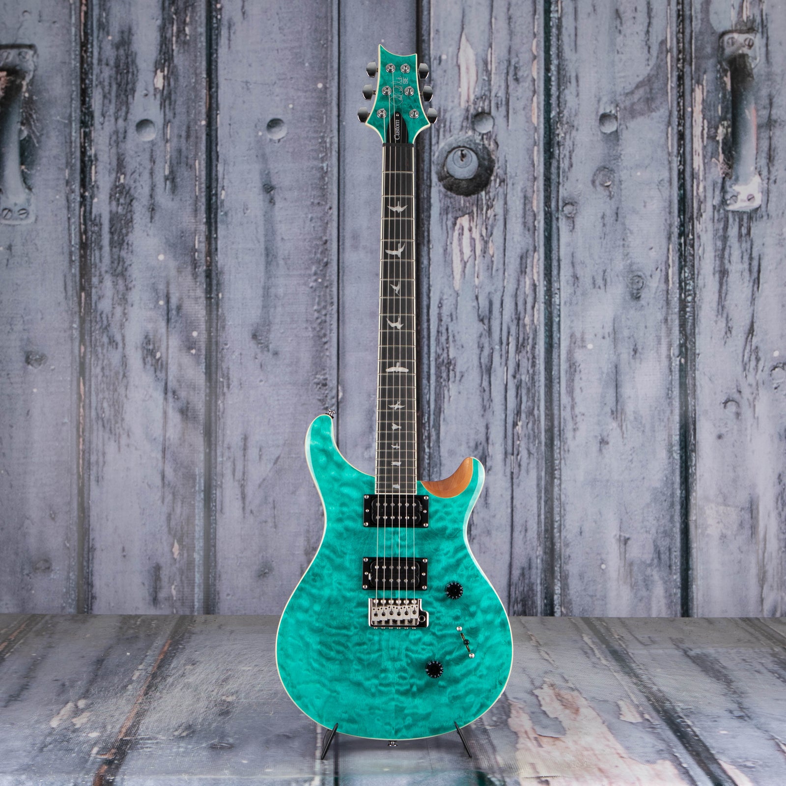 Paul Reed Smith SE Custom 24 Quilt, Turquoise | For Sale | Replay