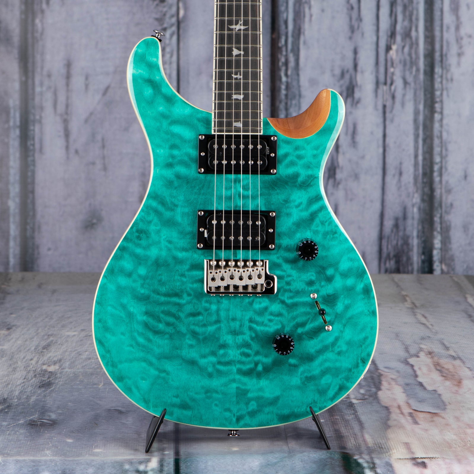 Paul Reed Smith SE Custom 24 Quilt, Turquoise | For Sale | Replay