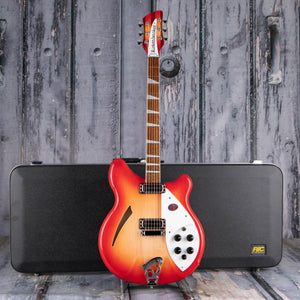 Rickenbacker 360 Deluxe Thinline Semi-Hollowbody Electric Guitar, Fireglo, case