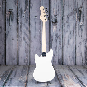 Squier Sonic Bronco Electric Bass Guitar, Arctic White, back