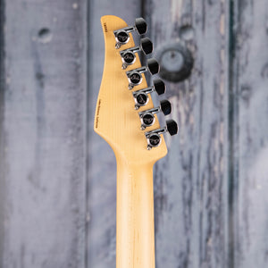 Suhr Classic S Electric Guitar, SSS, Black, back headstock