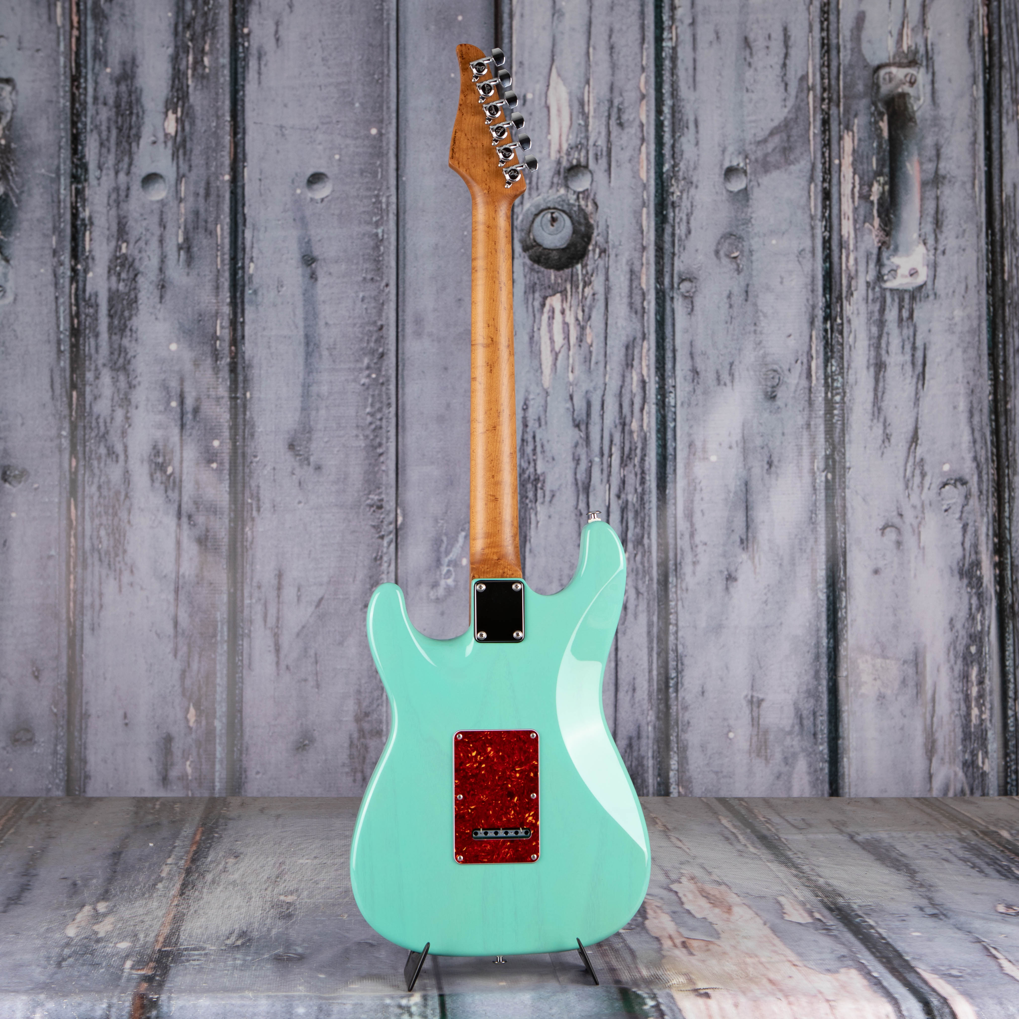 Suhr Classic S Paulownia Electric Guitar, Trans Seafoam Green, back