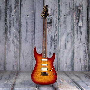 Suhr Limited Edition Standard Legacy Electric Guitar, Aged Cherry Burst, front