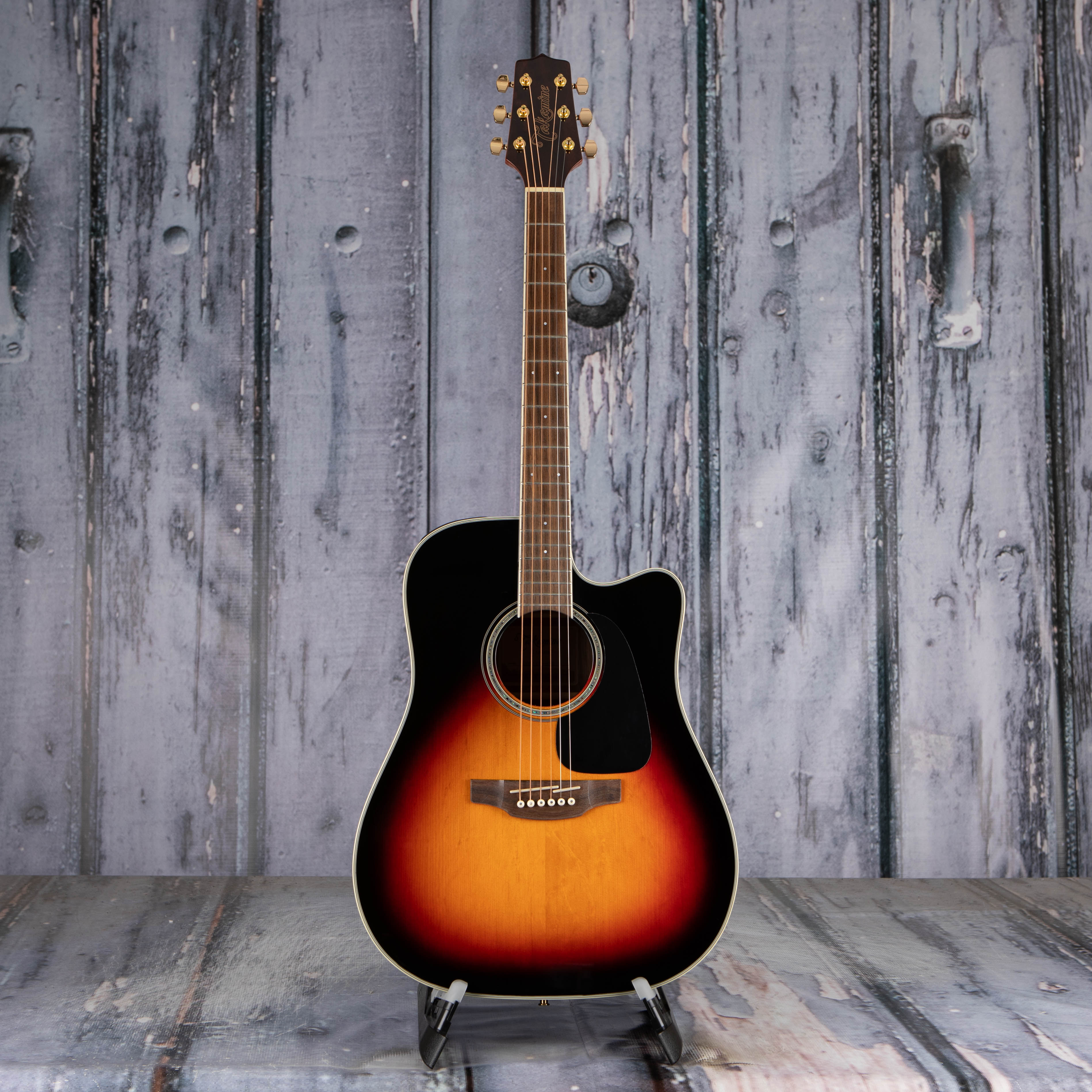 Takamine GD51CE Acoustic/Electric Guitar, Brown Sunburst, front