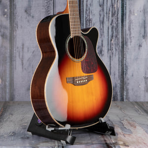 Takamine GN71CE NEX Acoustic/Electric Guitar, Brown Sunburst, angle