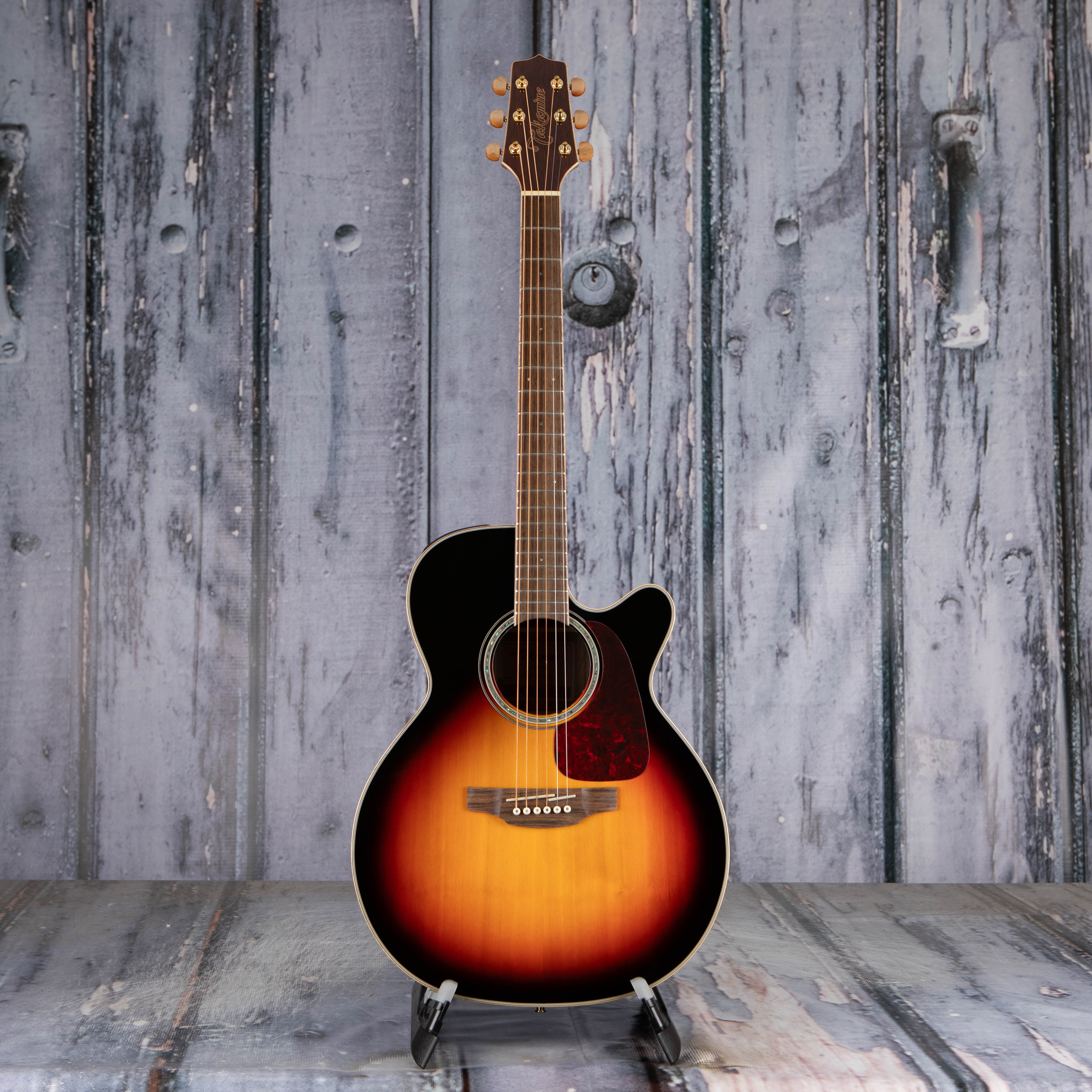 Takamine GN71CE NEX Acoustic/Electric Guitar, Brown Sunburst, front