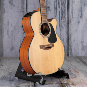 Takamine GX18CE Acoustic/Electric Guitar, Natural Satin, angle