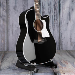 Taylor 657ce Doce Doble 12-String Acoustic/Electric Guitar, Black, angle