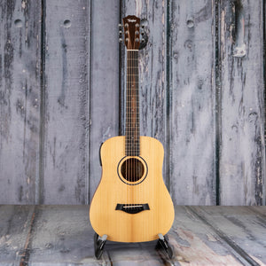 Taylor BT1e Baby Taylor Acoustic/Electric Guitar, Natural, front