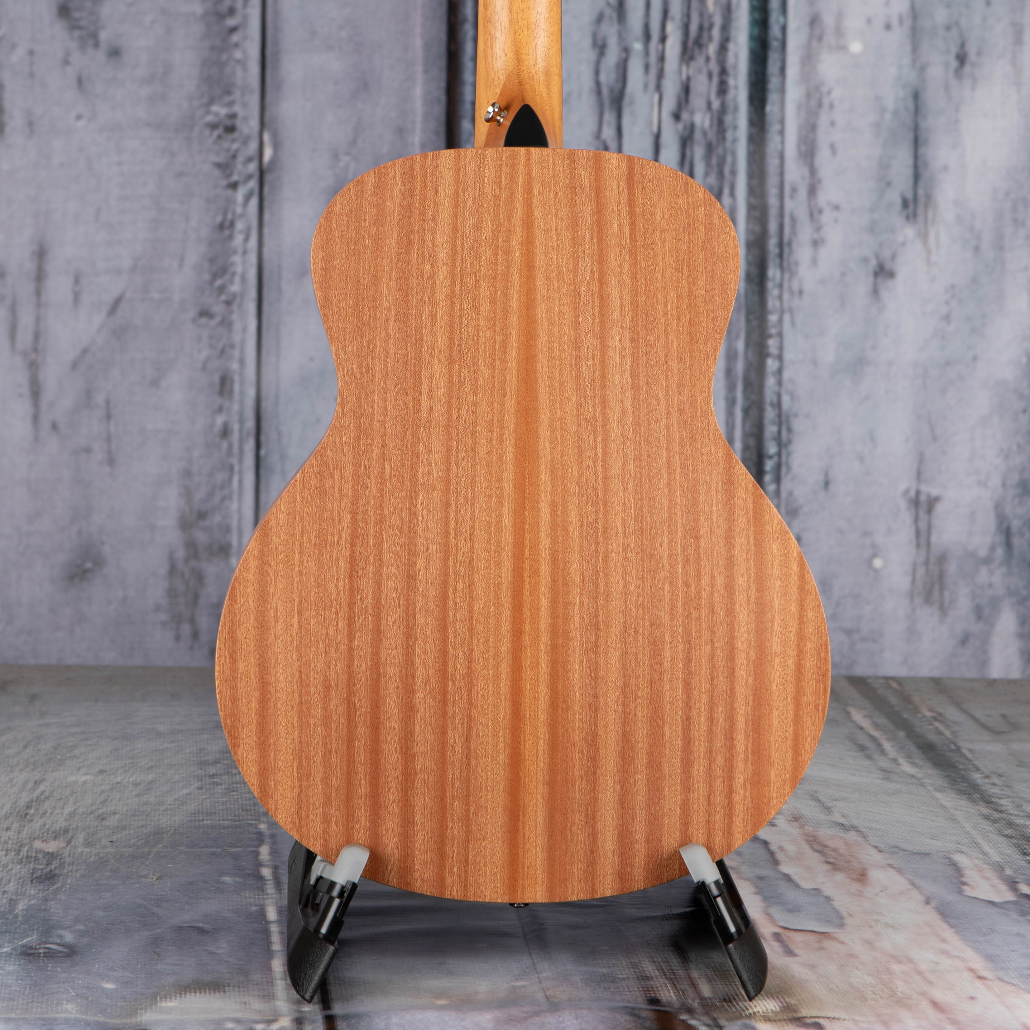 Taylor GS Mini Sapele Acoustic Guitar, Natural, back closeup