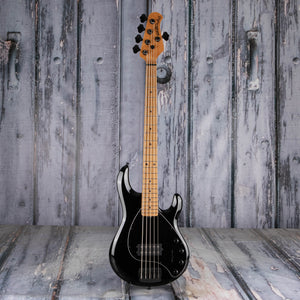 Used Ernie Ball Music Man StingRay 5 5-String Electric Bass Guitar, 2019, Black, front