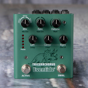 Used Eventide TriceraChorus Effects Pedal, front