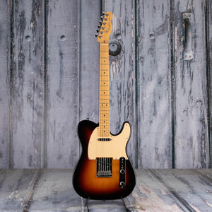 Used Fender American Standard Telecaster Electric Guitar, 2004, 3-Tone Sunburst, front