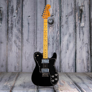 Used Fender American Vintage II 1975 Telecaster Deluxe Electric Guitar, Black, front