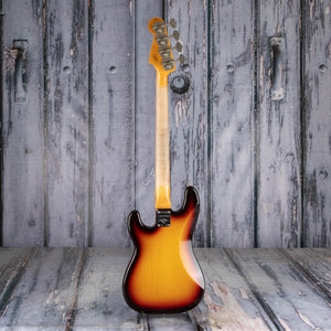 Used Fender Custom Shop Limited 1959 Precision Bass Journeyman Relic Electric Bass Guitar, 2023, Chocolate 3-Tone Sunburst, back