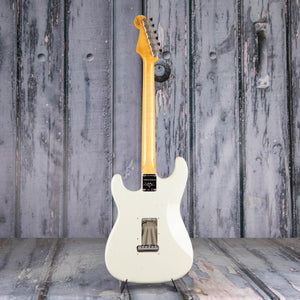 Used Fender Custom Shop Limited 1964 Stratocaster Journeyman Relic Closet Classic Electric Guitar, 2023, Aged Olympic White, back