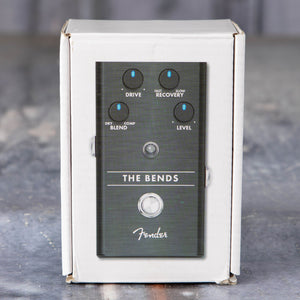 Used Fender The Bends Compressor Effects Pedal, box