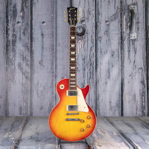 Used Gibson Custom Shop Les Paul R8 '58 Reissue Electric Guitar, 2011, Cherry Sunburst, front